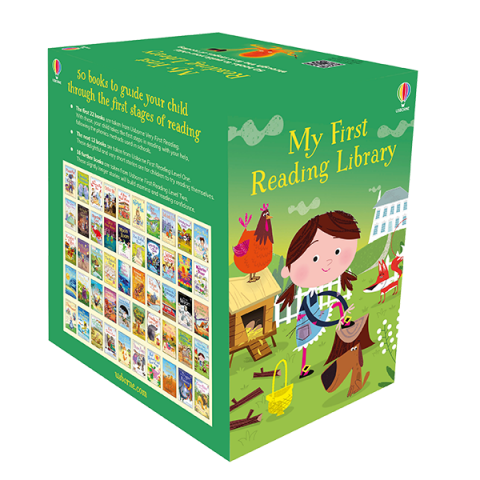 Grupe de varsta - Usborne Very First Reading Library 50 Books Set Collection Age 3+ (Read At Home),Usborne - Editura Usborne