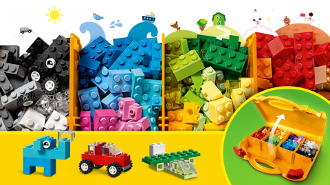 Seturi de constructie - VALIZA CREATIVA, LEGO 10713