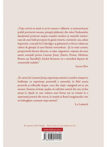 Viata Estetica. Staze Si Flux, Jenny Laurent - Editura Art [1]