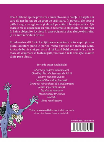 Vrajitoarele [Format Mic], Roald Dahl - Editura Art [1]