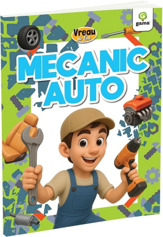 Carti - Vreau Sa Fiu: Mecanic Auto,  - Editura Gama