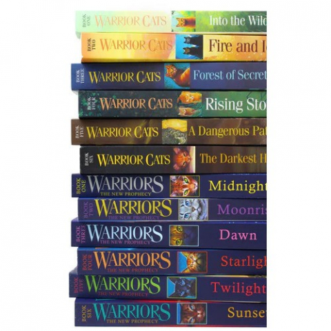 Warrior Cats Series 1 And 2 - The Prophecies Begin And The New Prophecy By Erin Hunter 12 Books Set,Erin Hunter - Editura Harper Collins [1]