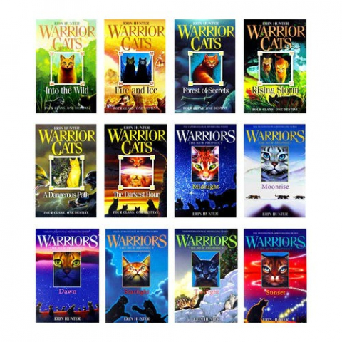 Warrior Cats Series 1 And 2 - The Prophecies Begin And The New Prophecy By Erin Hunter 12 Books Set,Erin Hunter - Editura Harper Collins [2]