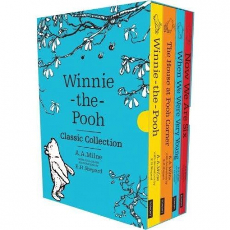12-14 ani - Winnie The Pooh Colectie 4 Carti Box Set, A A Milne  - Editura Egmont Books Ltd