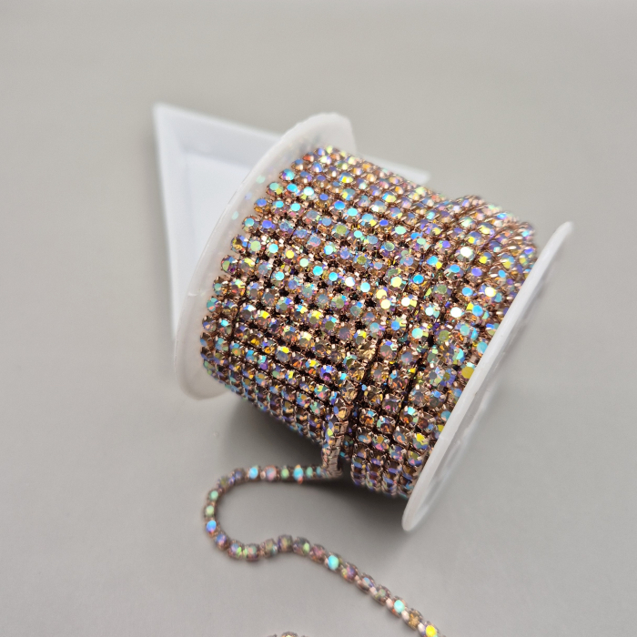 Lant strasuri Light topaz AB 2.8mm [1]