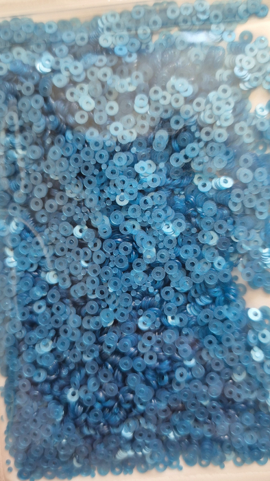 Paiete 2mm/3mm/4mm albastru denim [1]