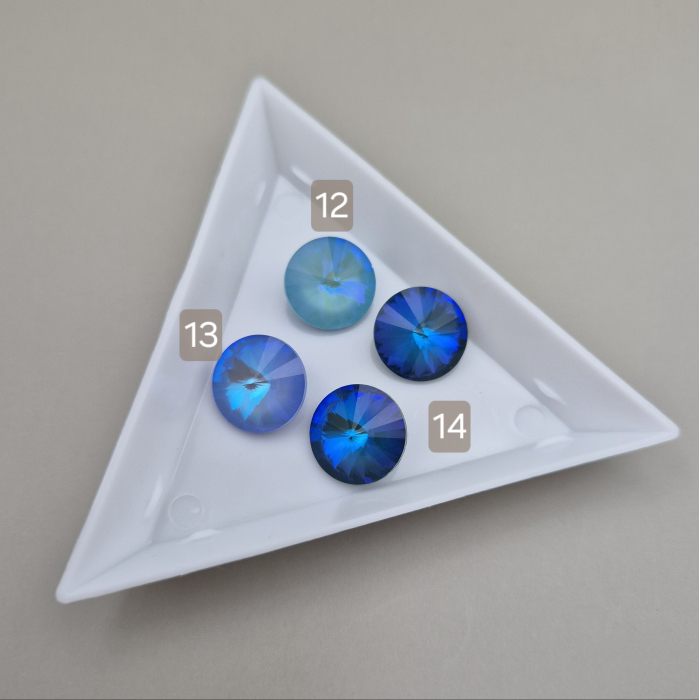 Stras 12mm mocha - 12 culori [4]