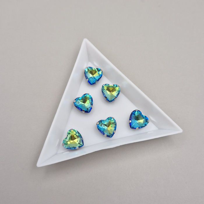 Stras inima 10mm light sapphire RB [1]