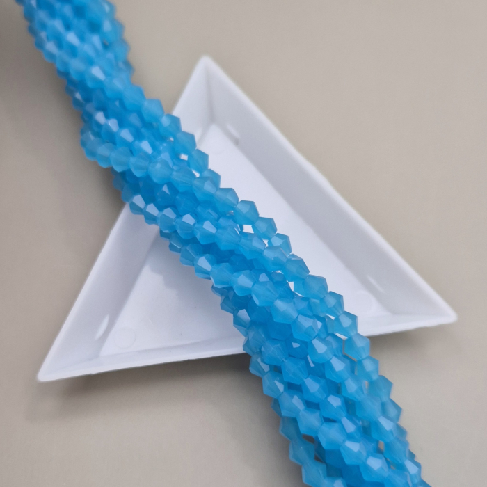 Margele 4mm biconice albastru [1]