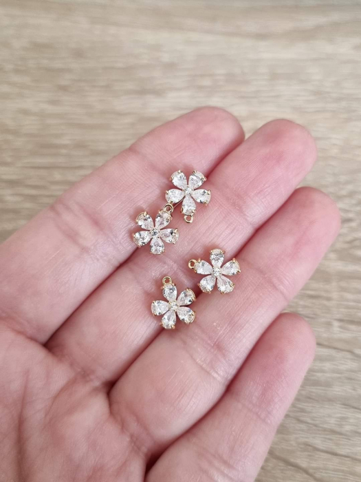 Baze cercei Aurii 8.3mm [1]