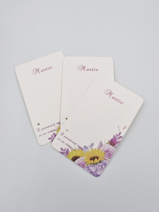 Cartonase martisor 9x5.5cm texturate - set 20 buc [1]