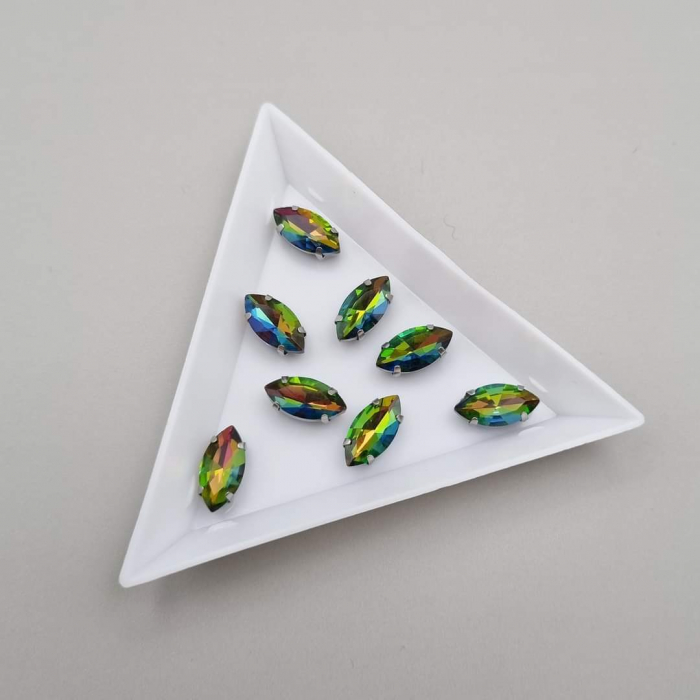 Stras Frunza Multicolor 6x12mm [1]