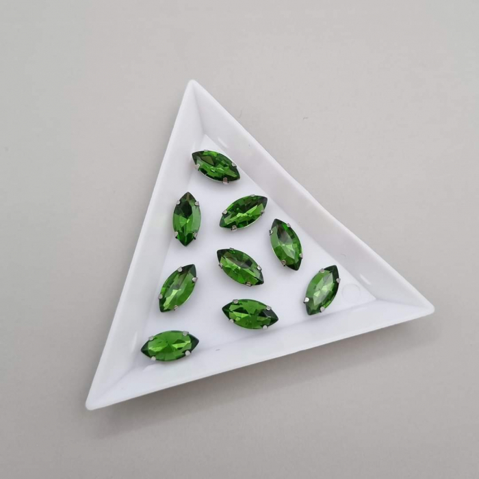 Stras Frunza Olive 6x12mm [1]