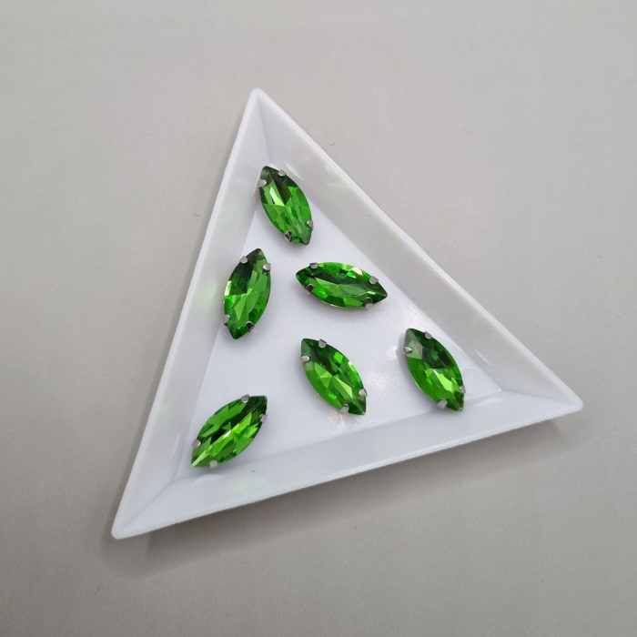 Stras Frunza Olive 7x15mm [1]