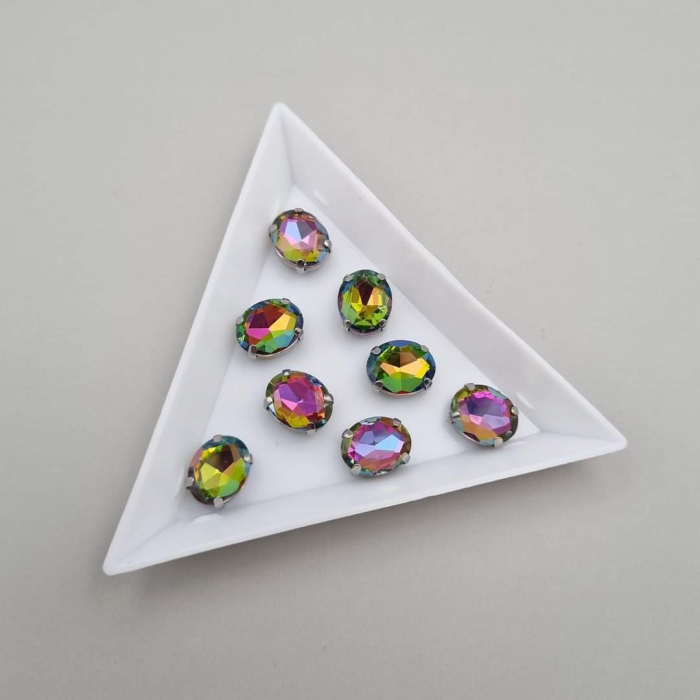 Stras Oval Multicolor 8x10mm [1]