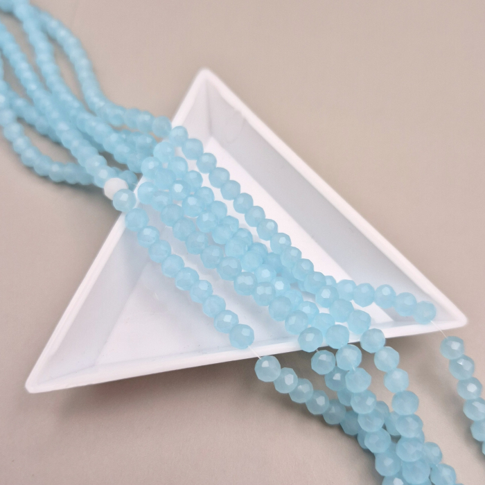 Margele fatetate 3x4mm bleu [1]