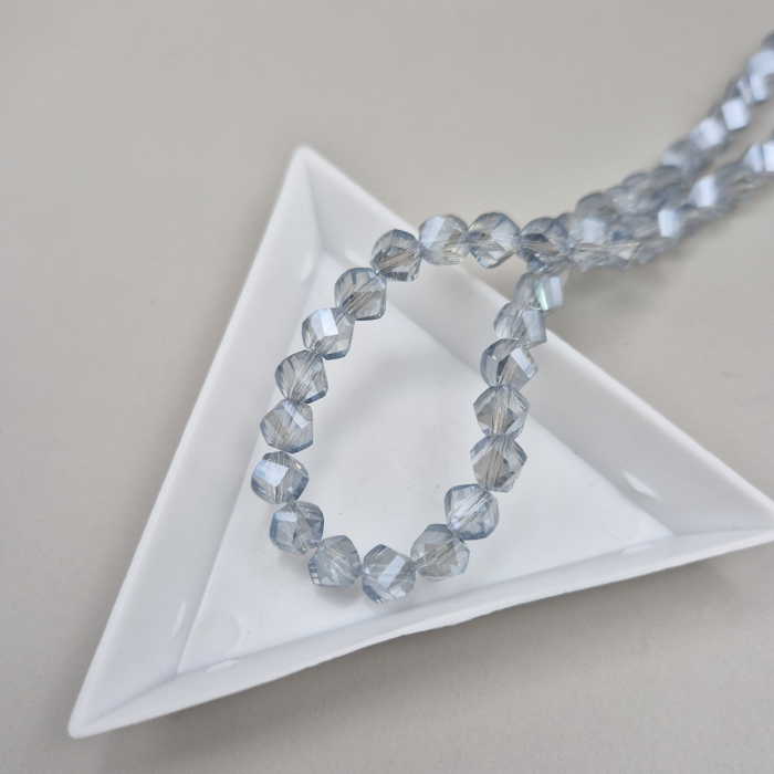 Margele fatetate 6mm blue grey [1]