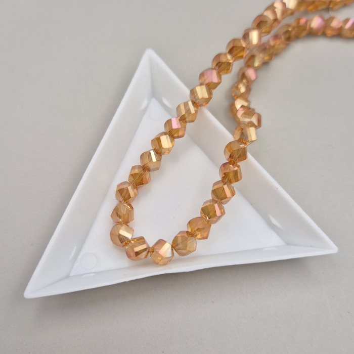 Margele fatetate 6mm gold AB [1]