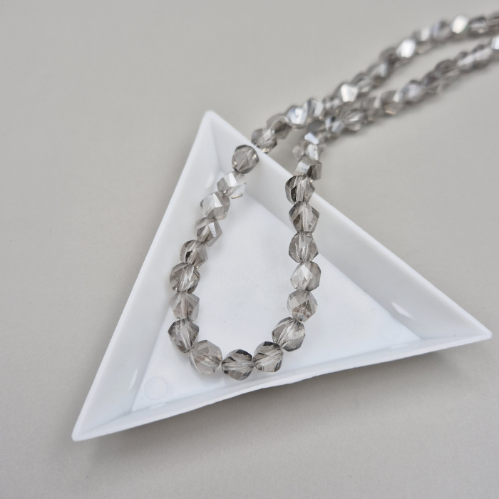 Margele fatetate 6mm grey [1]