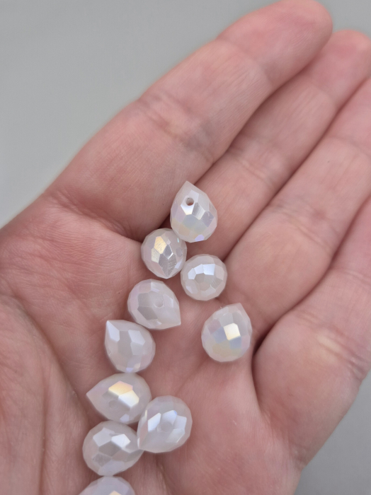 Margele lacrima 8mm - 10 buc/set [2]