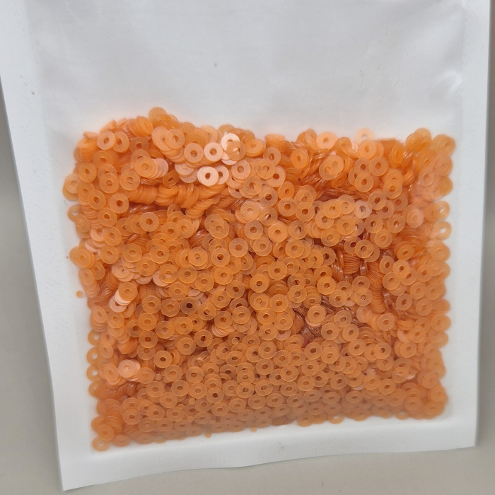 Paiete 3mm portocaliu mat [1]