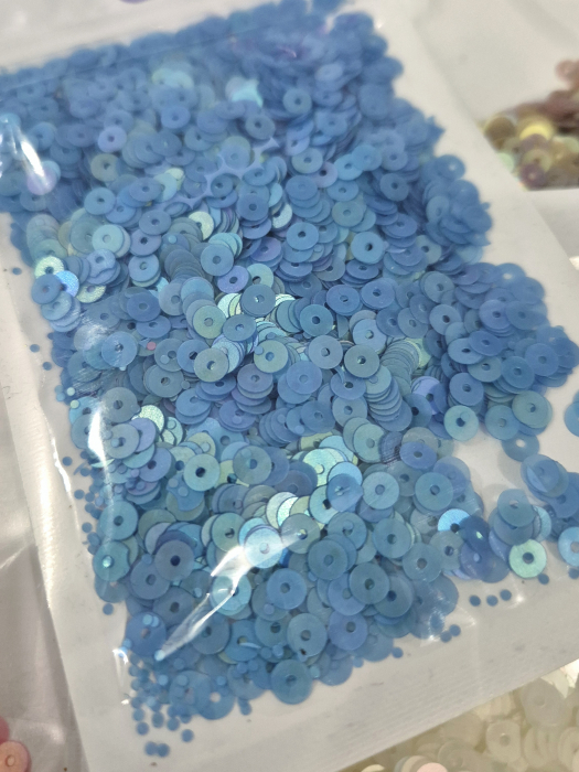 Paiete 4mm albastru mat AB [1]