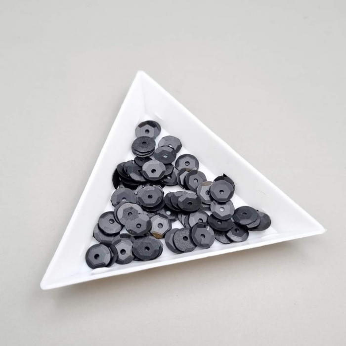 Paiete 6mm cupa Negru [1]