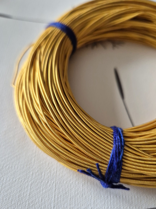 Sarma contur 1mm auriu stins - 50cm/200cm [1]