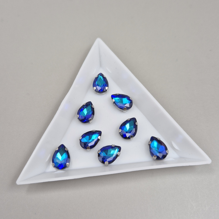 Stras lacrima 7x10mm Montana RB [1]