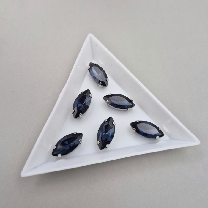 Stras Frunza 7x15mm Montana [1]