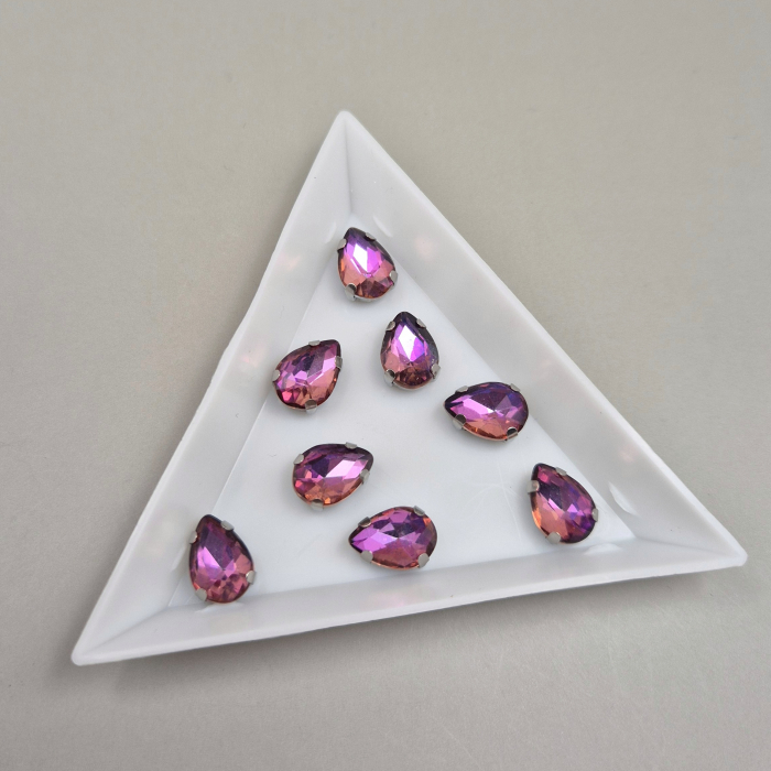 Stras lacrima 7x10mm Light Peach RB [1]