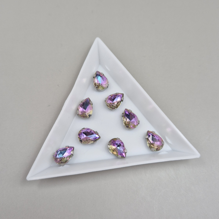 Stras lacrima 7x10mm Violet RB [1]