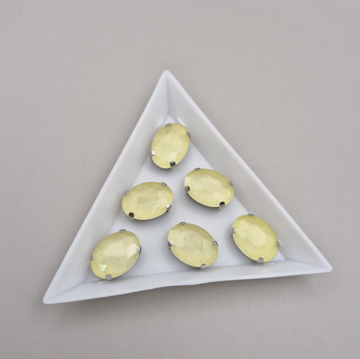 Stras Oval 10x14mm Narcisa jelly [1]