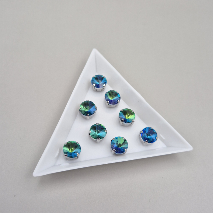 Stras 8mm rotund fruit green [1]