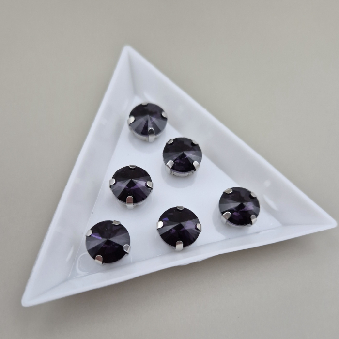 Stras 10mm rotund mov [1]