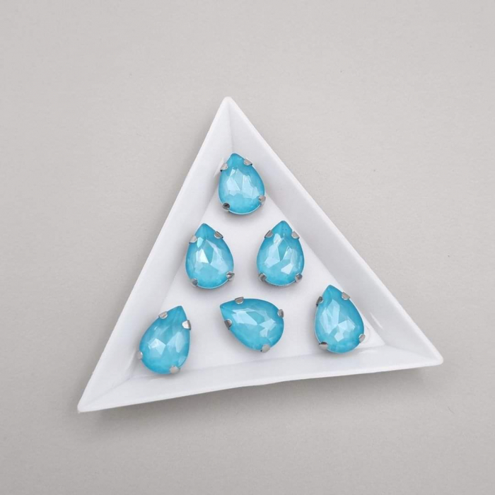 Stras Lacrima 10x14mm Aquamarine jelly [1]