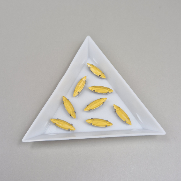 Stras Frunza 4x15mm Topaz jelly [1]