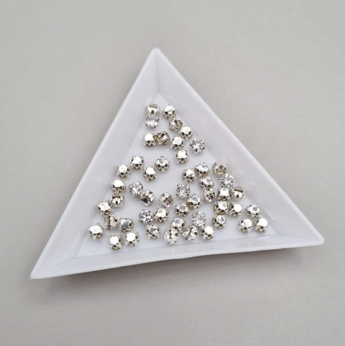 Strasuri Rotunde 4mm Clear [1]
