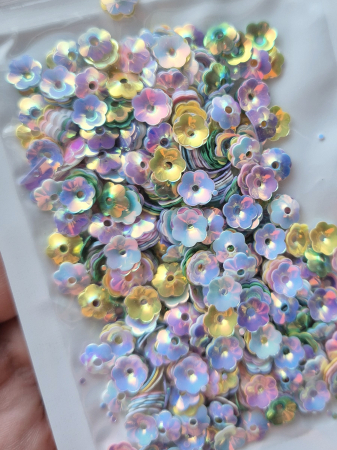 Roz - Paiete floare cupa 6mm mix AB