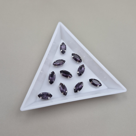 Toate Produsele - Stras 5x10mm frunza mov