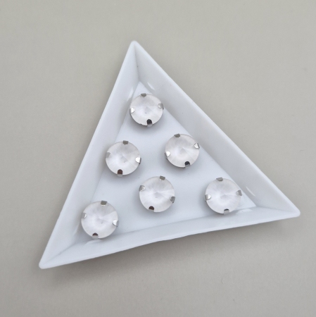 Toate Produsele - Stras 10mm rotund alb jelly