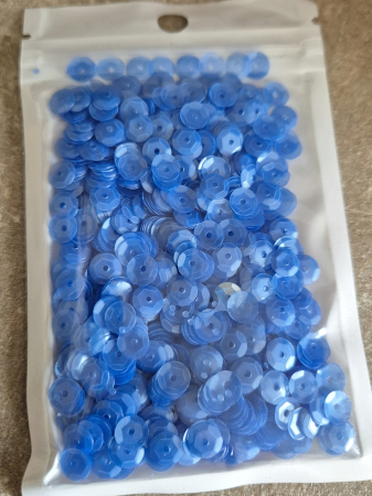 Paiete 6mm - Paiete 6mm cupa albastru