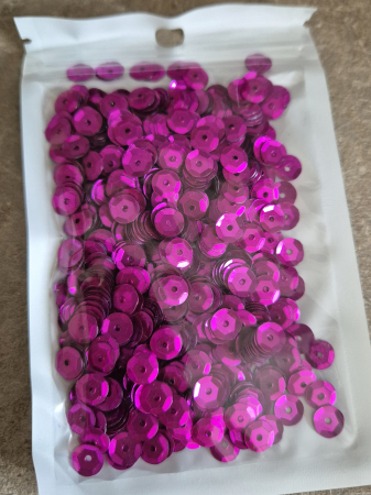 Paiete 6mm - Paiete 6mm cupa fucsia