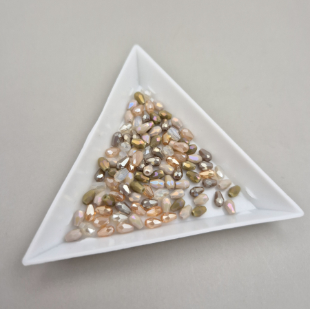 Margele Lacrima - Mix margele fatetate lacrima 2x4mm