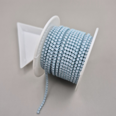 Lant strasuri - Lant strasuri bleu mocha 2mm