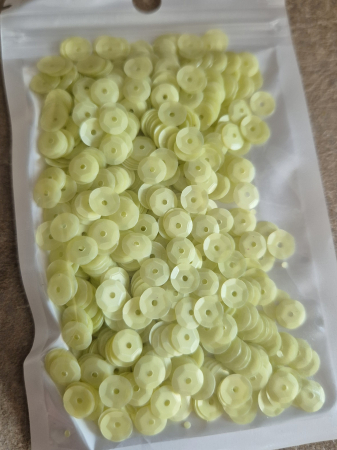 Paiete 6mm - Paiete 6mm cupa verde galben lamaie