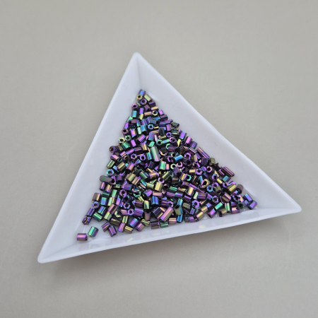 Margele - Margele nisip negru AB ~3mm