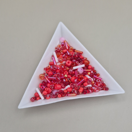 Toate Produsele - Mix margele rosu