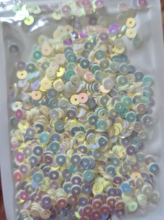 Ivoire - Paiete 4mm milky white AB