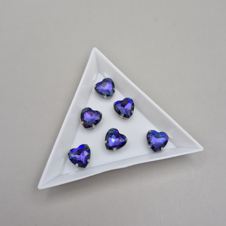 Strasuri Inima - Stras inima 10mm montana RB